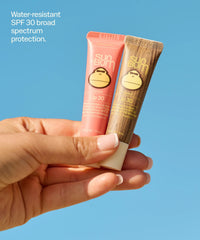 Lip 30 Duo: Clear + Sunset Cove